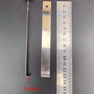 不锈钢瓷砖挂件勾干挂钩磁砖挂片吊钩石材大理石点挂配件固定