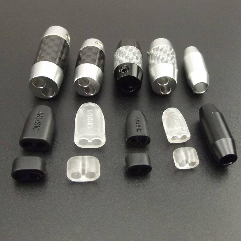 炭纤维金属分线器滑块一分二分叉DIY维修耳机升级线材配件大号