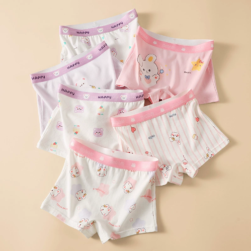 出口日本品牌工厂清仓外贸尾货女童装内裤纯棉A类四角短裤~6条装,童装/婴儿装/亲子装,内裤,淘宝优惠券,粉丝福利购,淘宝优惠卷