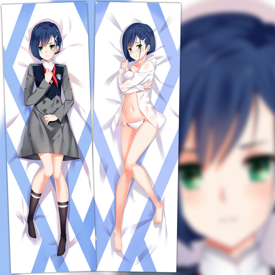 darling in the franxx国家队 莓 动漫等身抱枕 2wt抱枕套