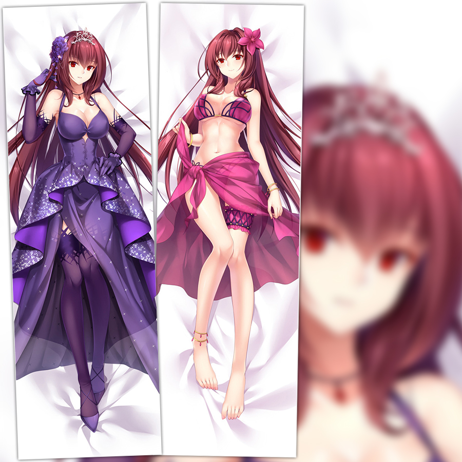 fate grand order 斯卡哈 师酱 师匠 礼服 动漫等身抱枕 2wt