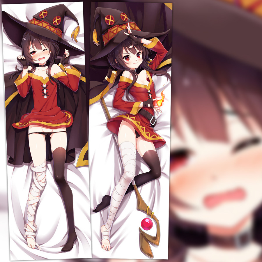 惠惠等身抱枕慧慧阿库娅靠枕套悠悠达克尼斯米米美好世界素晴周边