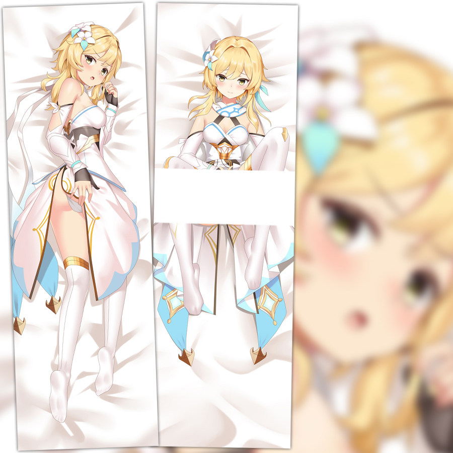 原神荧等身抱枕旅行者动漫周边游戏周边枕套二次元长条抱枕方枕