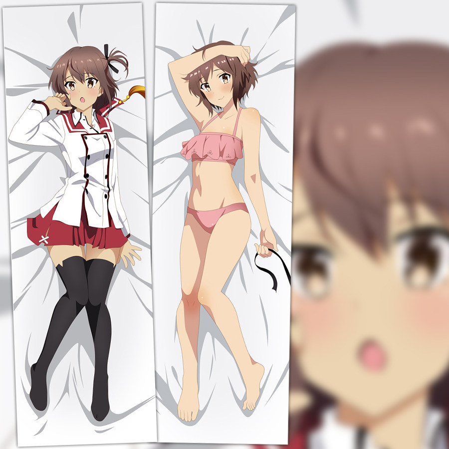 刀使巫女 卫藤可奈美 水着 动漫等身抱枕 2wt抱枕套靠枕方枕