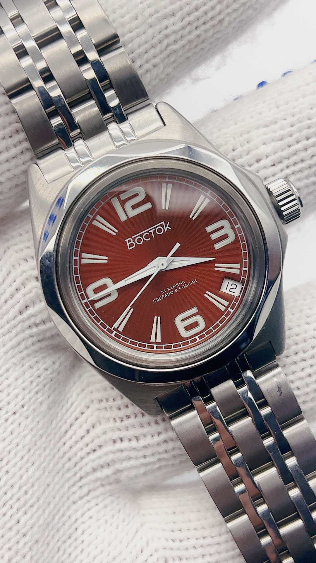 库存军表机械男表俄罗斯新指挥官自动200米防水游泳夜光