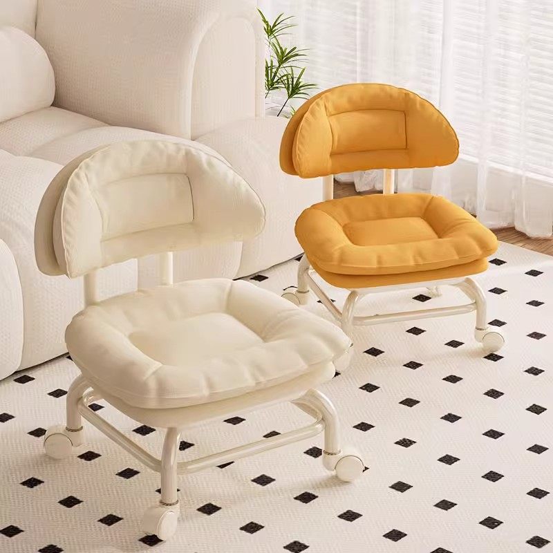 万向轮小凳子家用客厅轻奢沙发凳滑轮小椅子结实耐用换鞋靠背矮凳,住宅家具,矮凳,淘宝优惠券,粉丝福利购,淘宝优惠卷