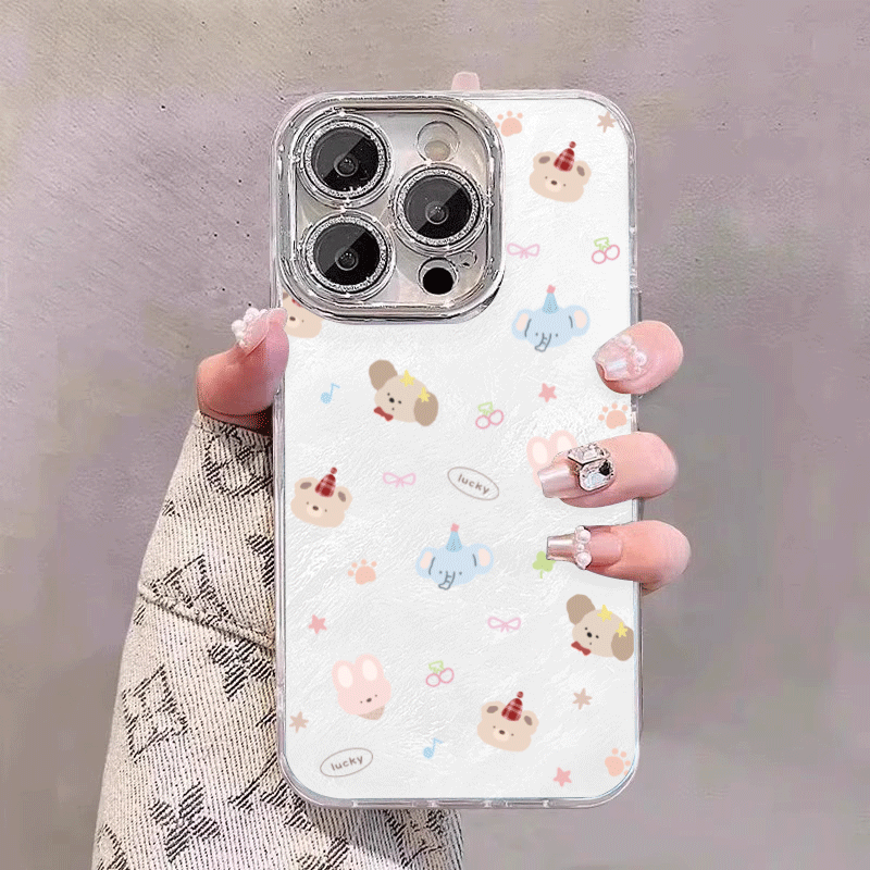 唯美日韩小象涂鸦适用苹果17promax手机壳iPhone16羽纱15新款11高级14全包13少女心plus情侣12闪粉镜头11硬壳,3C数码配件,手机保护套/壳,淘宝优惠券,粉丝福利购,淘宝优惠卷