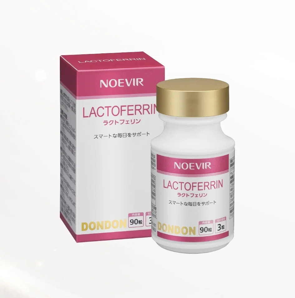 日本直邮Noevir 诺薇雅乳铁蛋白90粒 活力好状态营养补充剂