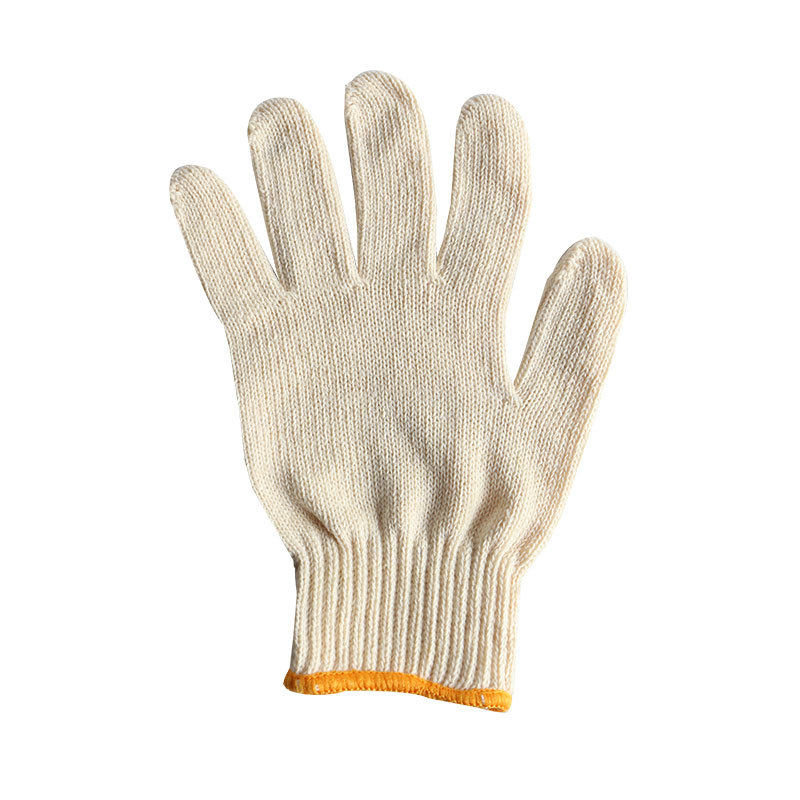 汉盾 hd-600g全棉 7针本白600g全棉纱线手套 12副/打