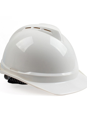 梅思安MSA 10146671 V-Gard豪华型安全帽（白色 ABS 一指键帽衬）