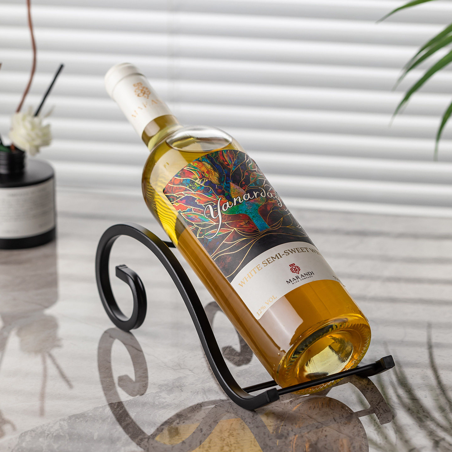 红酒架桌面家用酒瓶支架2026新款简约现代精致高端红酒杯架收纳架,收纳整理,红酒架,淘宝优惠券,粉丝福利购,淘宝优惠卷