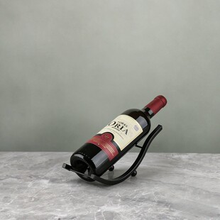 红酒酒瓶置物架子斜放架托收纳架家用酒柜柜内桌面红酒展示收纳架