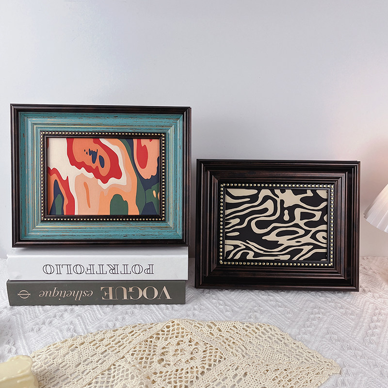 蒙德里安小众中古抽象油画桌面摆件客厅背景墙装饰画卧室挂画壁画,家居饰品,油画,淘宝优惠券,粉丝福利购,淘宝优惠卷