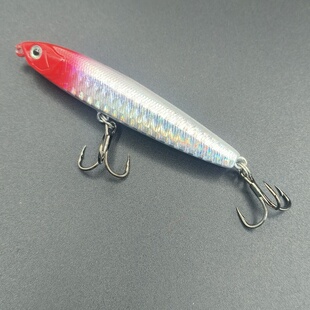 5只响珠鬼飞二代沉水铅笔远投路亚饵硬饵假饵鱼鲈鱼翘嘴鳡鱼海鲈