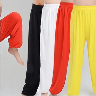 儿童武术训练裤灯笼裤练功裤太极练武术男童女童少儿太极服装夏季