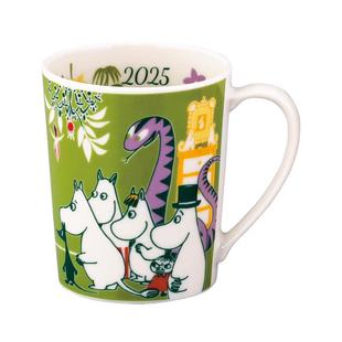 日本代购 山加商店moomin姆明陶瓷马克咖啡杯情侣杯子日式瓷水杯