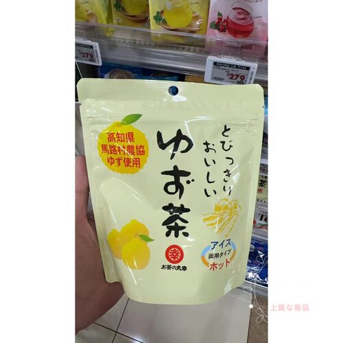 日本代购 丸幸柚子茶 高知县马路村特产柚子茶120g