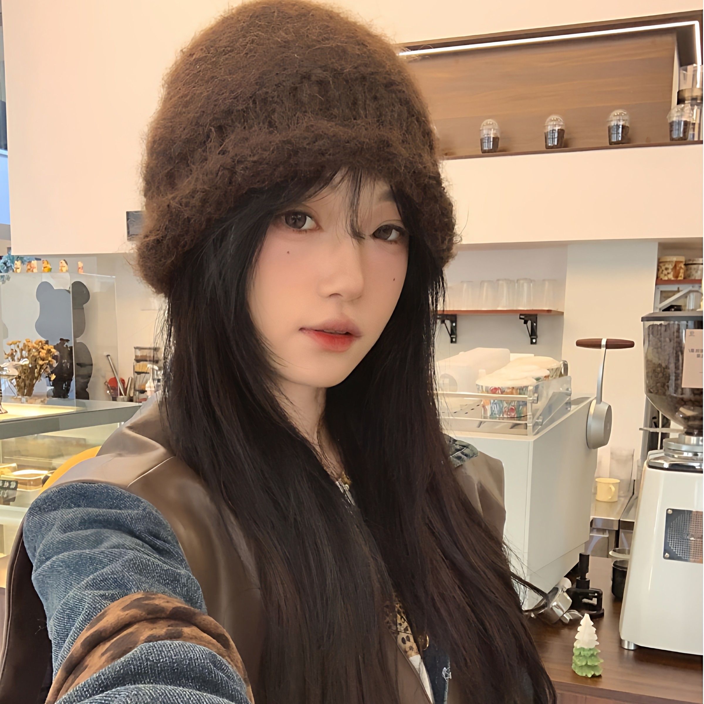 秋冬护耳包包帽大头围保暖毛线帽旅游网红拍照出片纯色卷边毛线帽,服饰配件/皮带/帽子/围巾,帽子,淘宝优惠券,粉丝福利购,淘宝优惠卷