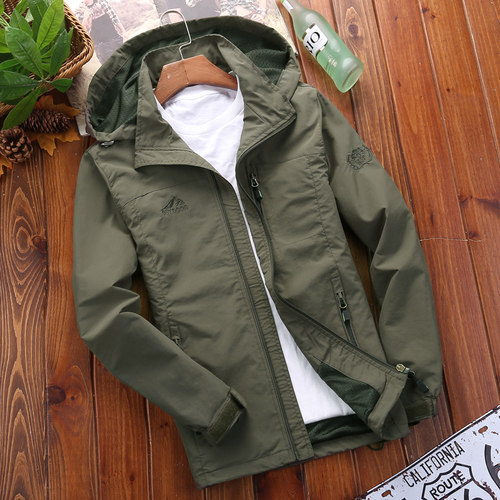 男装休闲夹克春秋宽松