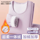 款 南极人保暖内衣女士加绒加厚冬季 保温防寒女式 套装 贴身秋衣秋裤