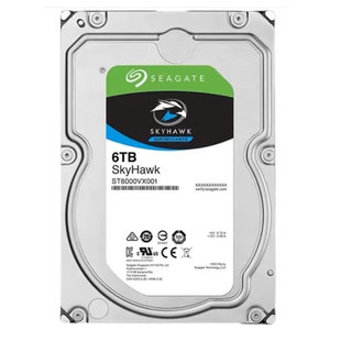ST6000VX001希捷酷鱼6T 录像机机械监控硬盘6TB台式硬盘 5400转