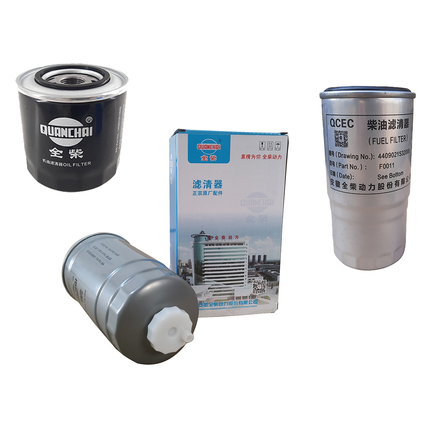 全柴4A2柴油机油滤清器原厂正品图片