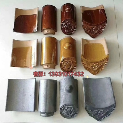 古建青瓦连锁新款双龙五脊六兽