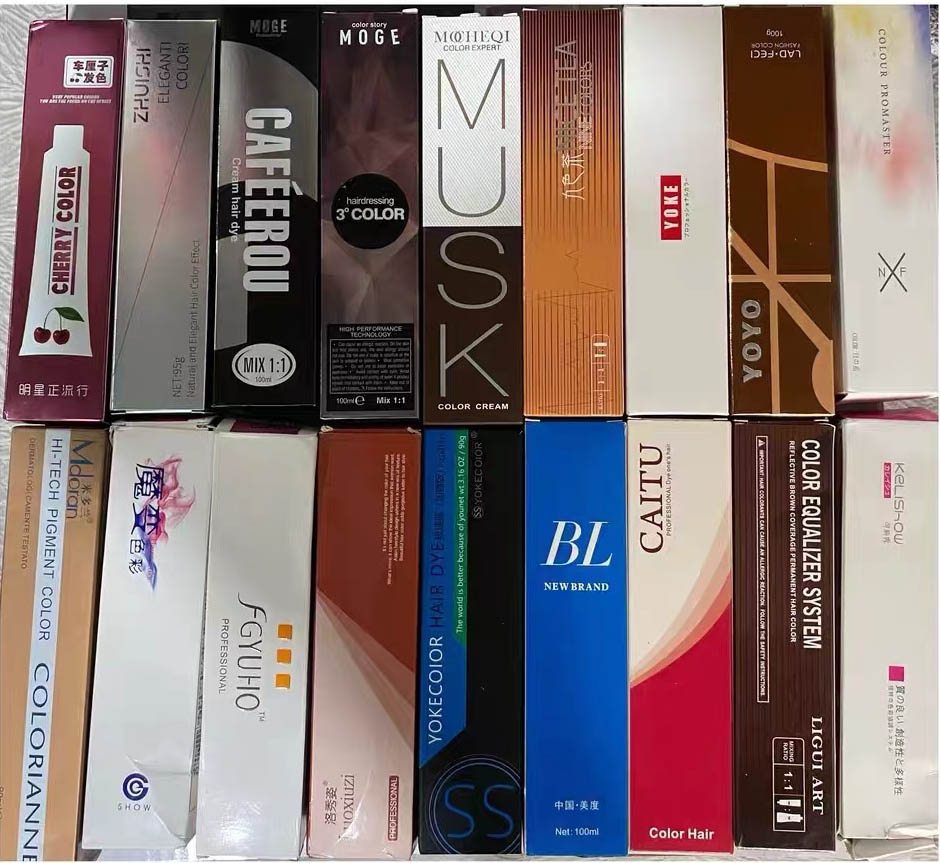 FGYUHO日系染膏优呼染膏染发正品