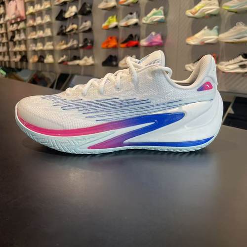 安踏难受冬季系带低帮耐磨篮球鞋