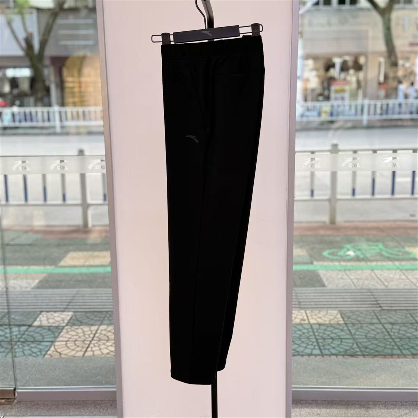 安踏男士冬季加绒训练保暖针织