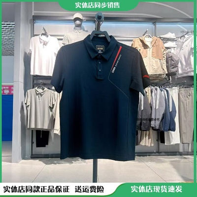 安踏夏季短袖POLO商务冰服上衣