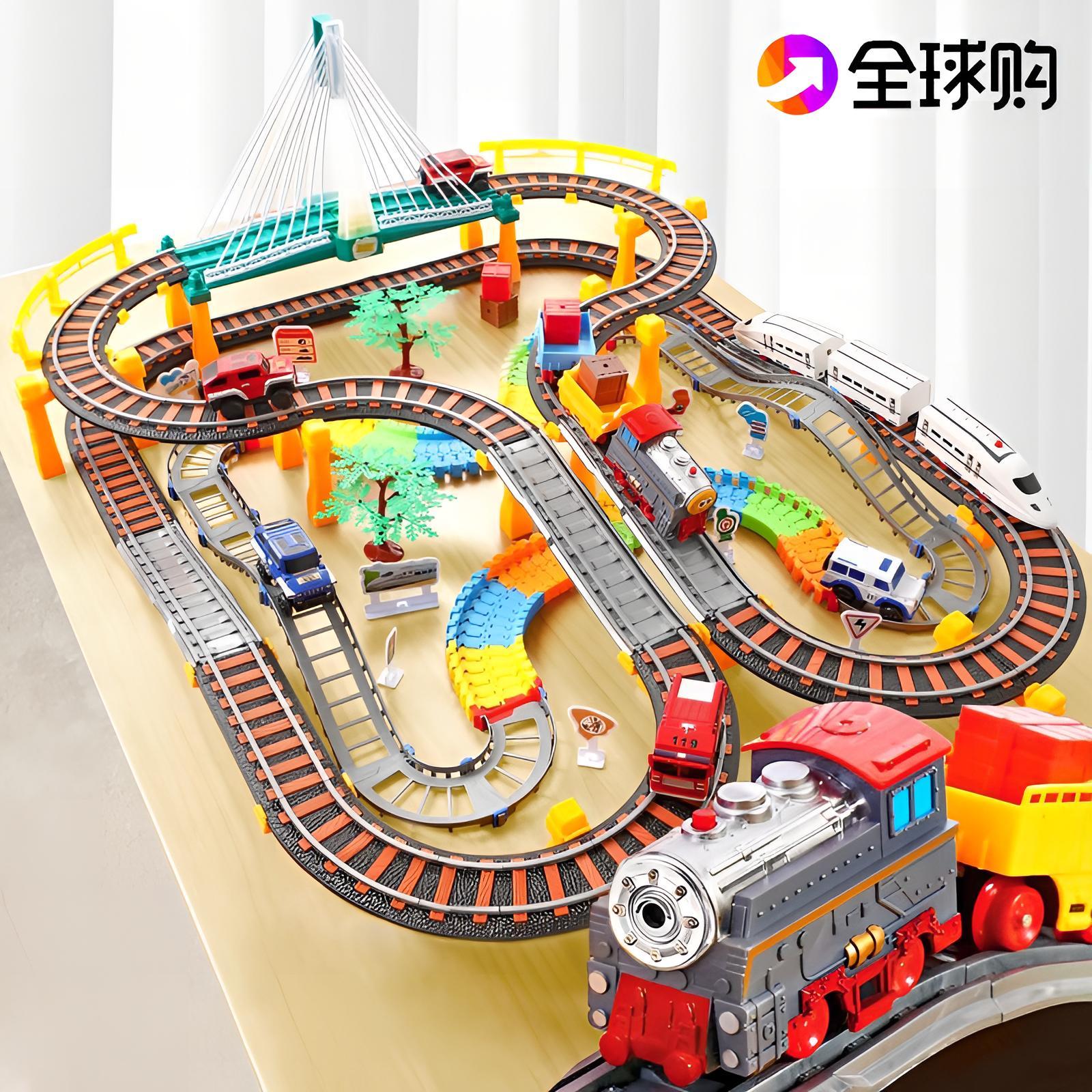 德国高铁火车电动小火车轨道玩具