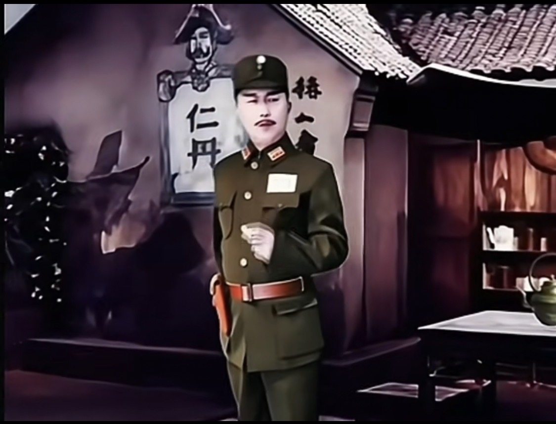 美式国军装民国风婚纱影楼服舞台表演服沙家浜胡传魁刁德一演出服