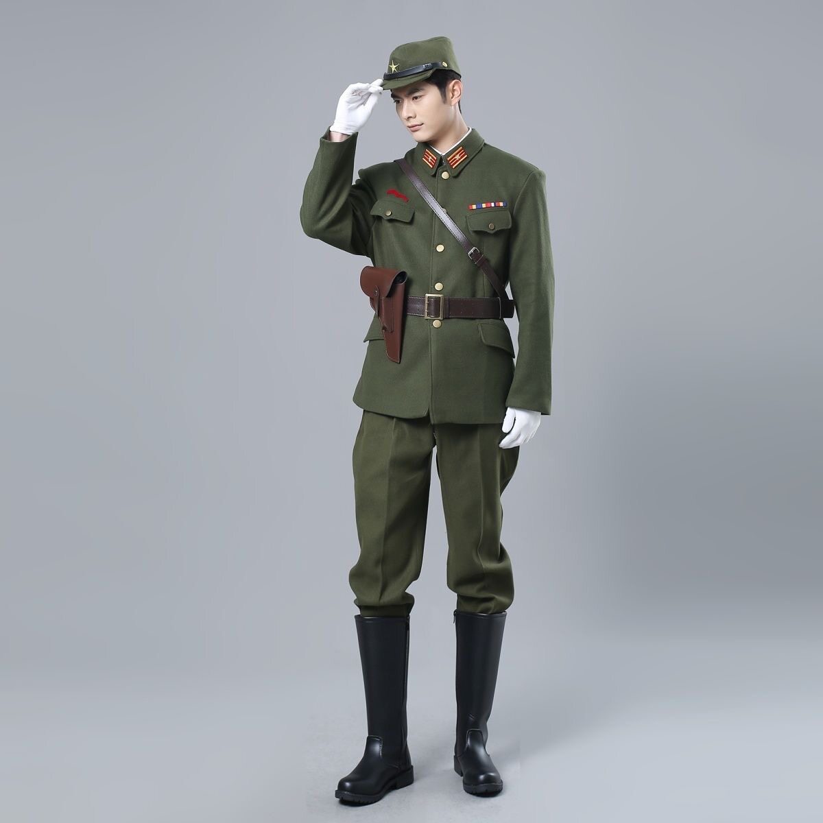民国时期服装影视剧本杀高端衣服反派角色特务舞台话剧表演服套装图片