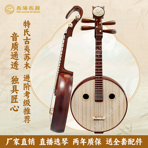 乐海乐器中阮直播选琴