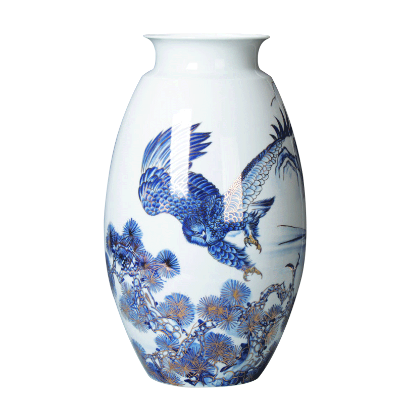 景德镇陶瓷器花瓶高档家居客厅