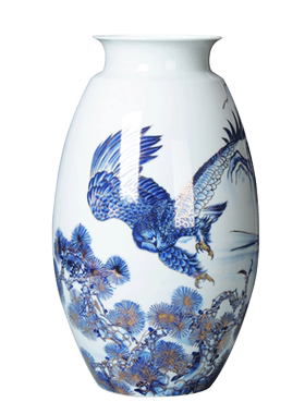 景德镇陶瓷器花瓶高档家居客厅
