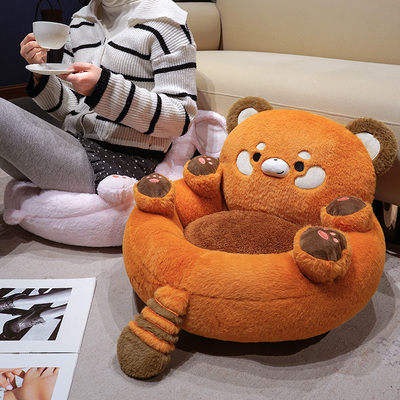 榻榻米坐垫靠背一体地上蒲团懒人坐墩卧室家用地板屁垫儿童阅读区