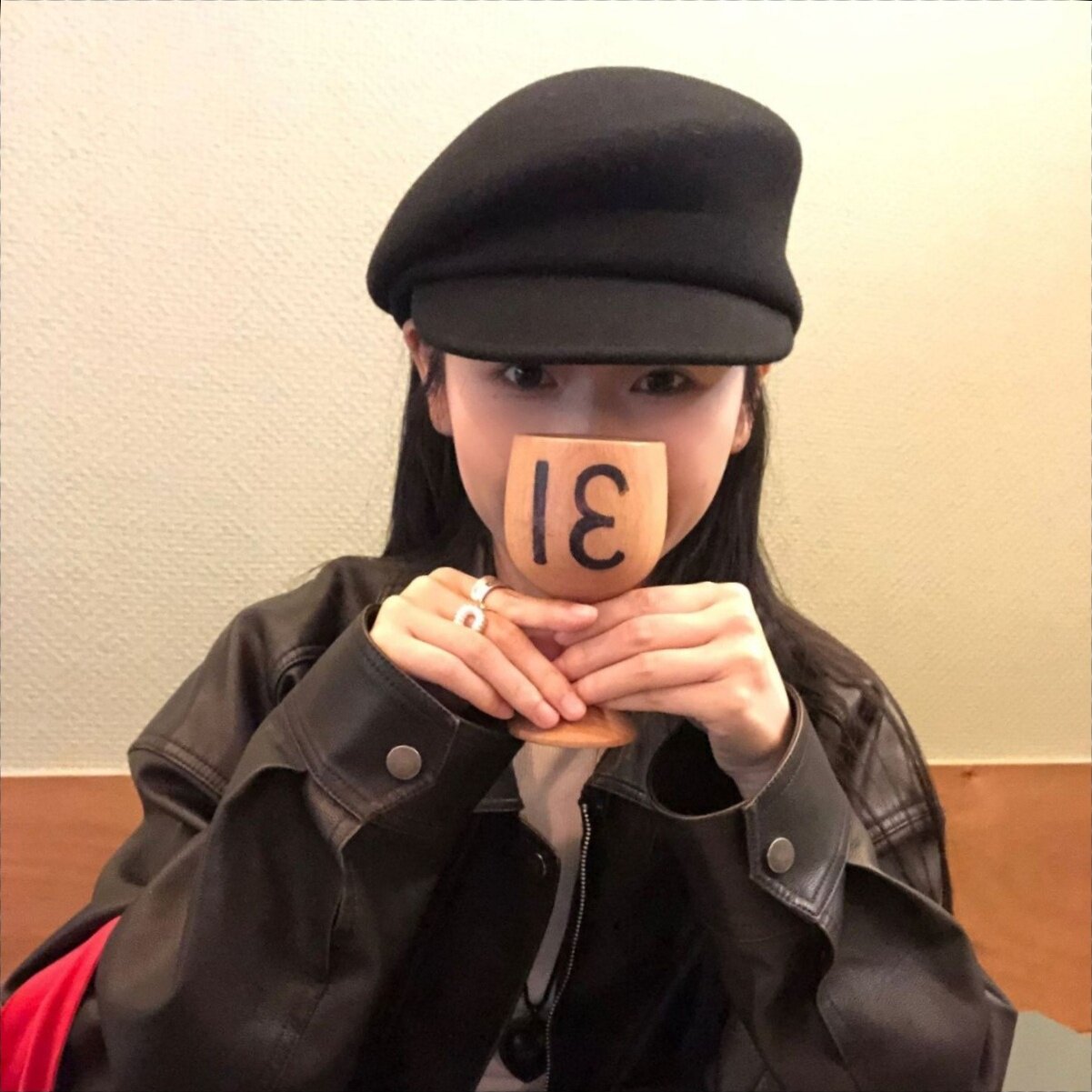 秋冬时尚画家帽fever同款马术帽不对称羊毡帽【54-58】