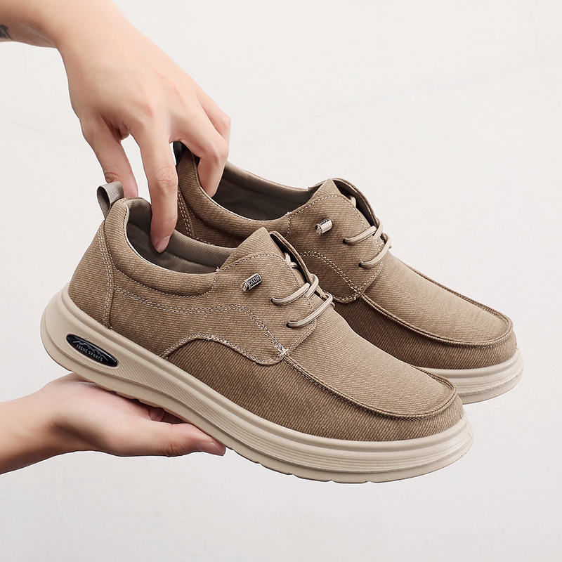 老北京布鞋男鞋春秋新款透气舒适