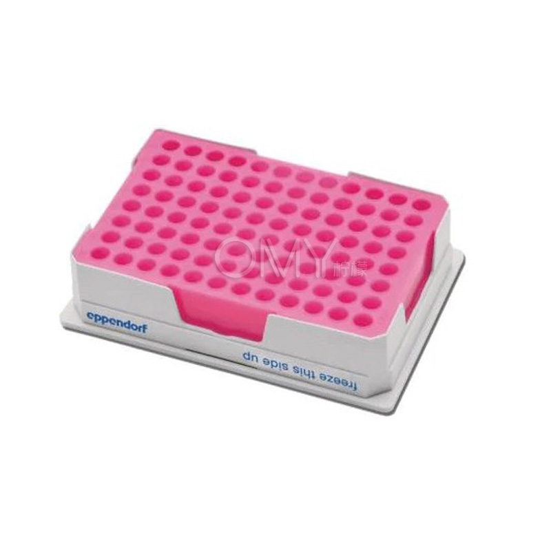 Eppendorf 3881000023 PCR-Cooler低温指示冰盒0.2ml，粉红色冰盒