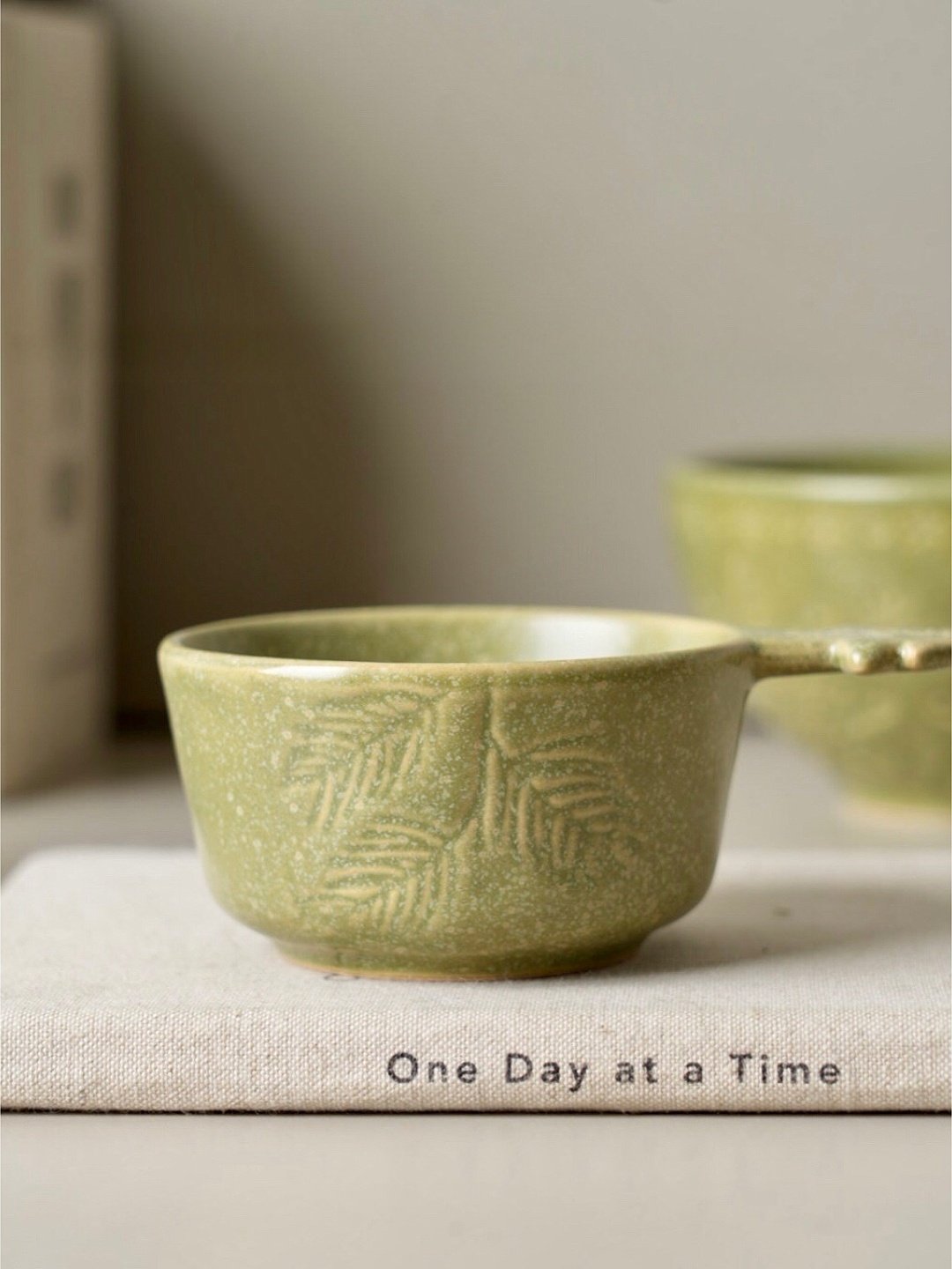 出口尾单微瑕森林绿量杯把碟130ml高温釉下彩微波炉 @4-2@,厨房/烹饪用具,杯子,淘宝优惠券,粉丝福利购,淘宝优惠卷