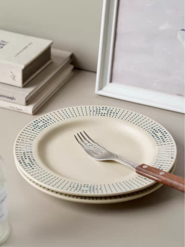 出美国几何牧歌马克杯盘创意北欧风简约现代餐具高温釉下彩@4-2@,餐饮具,盘,淘宝优惠券,粉丝福利购,淘宝优惠卷