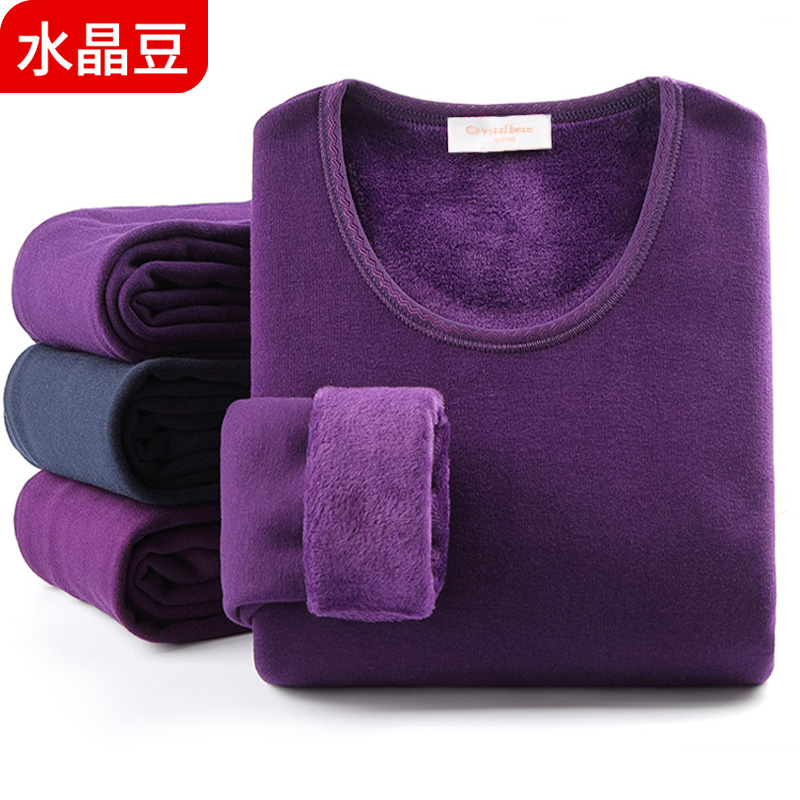 女士纯棉中老年人秋裤保暖内衣