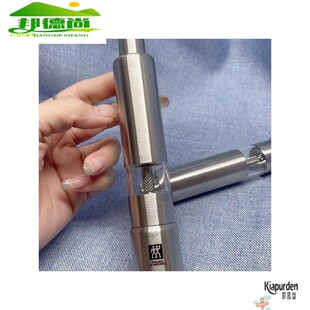 德国双立外贸尾货不锈钢胡椒研磨器手动研磨瓶家用磨胡椒粉研磨器