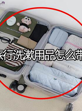 旅行洗漱包化妆包便携出差洗护用品防水可立干湿分离其他收纳袋