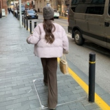 现货271-9290P335K498新款皮毛一体90绒羽绒服，女装羽绒服，浙宝271