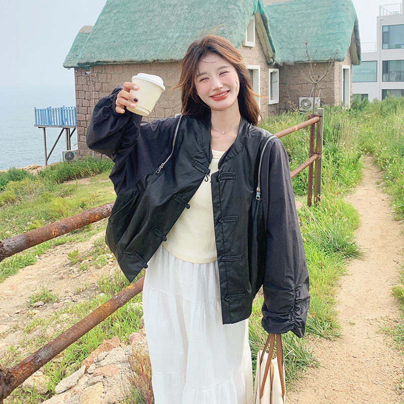 现货新款风设计款皮衣夹克短外套271-8113P145K198,女装短外套,浙宝271