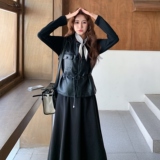 现货271-8220P165K238新款连衣裙+马甲两件套，女装套装/套裙，浙宝271