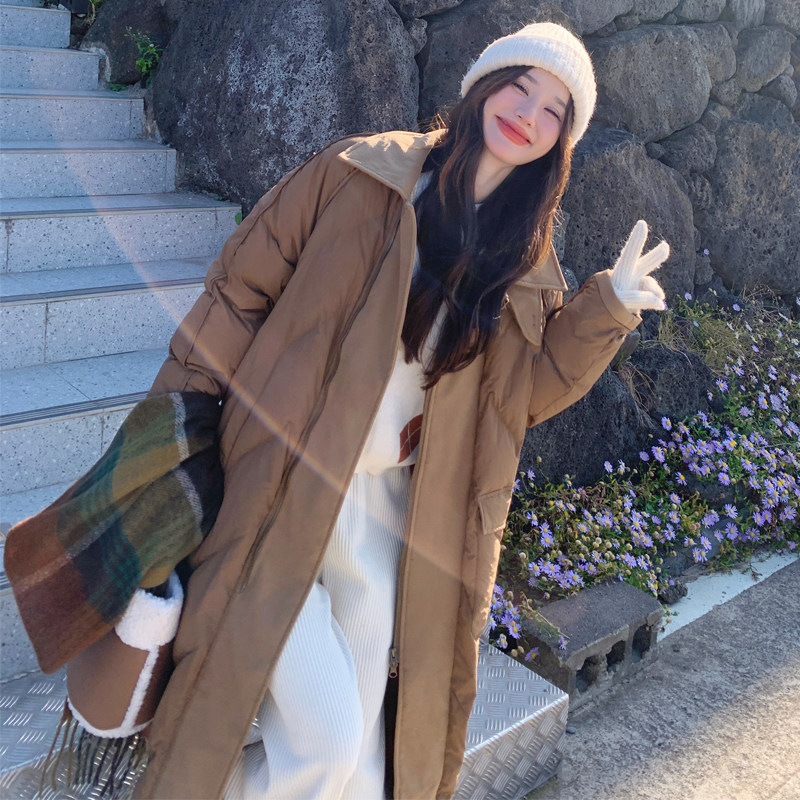 现货 美拉德色系90白鸭绒羽绒服 271-9066-P355K518图片